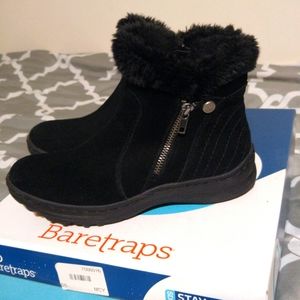 Like New! Baretraps Addye Genuine Suede Booties